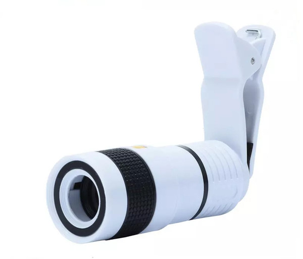 Universal Telescope 8X Zoom Lens Binoculars 2017 8X Magnification Mobile Phone for Iphone Samsung Smart Phones