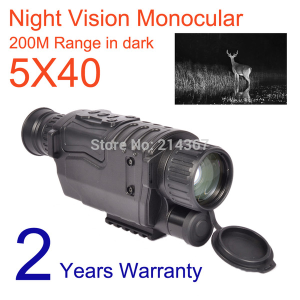 5MP Rifle Scope Night Vision Scope Night Vision Optics Hunter Scope Night Vision Hunting Monocular Free Ship