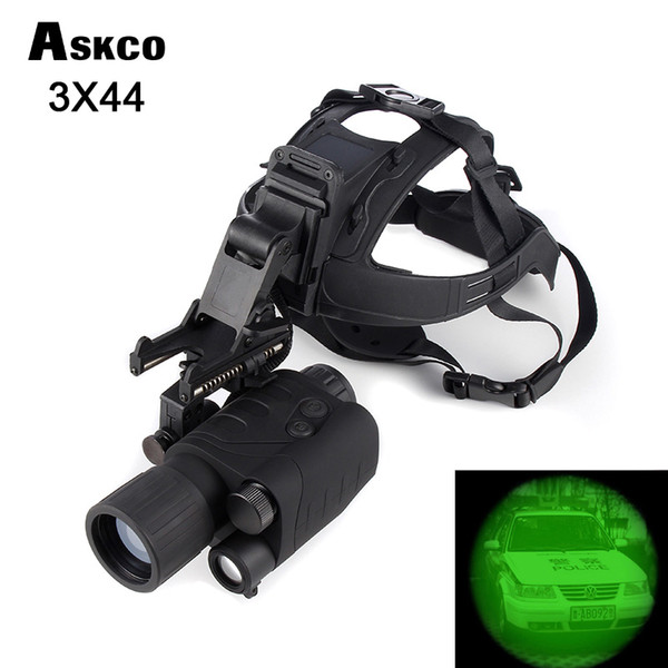 Full Dark Professional Gen1 3X44 Infrared night vision monocular IR Goggles Monocular Night vision Scope With Helmet Hot Sell