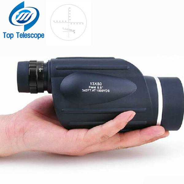 wholesale 13x50 binoculars with rangefinder waterproof telescope distance meter type monocular outdoor binoculo 114m/1000m