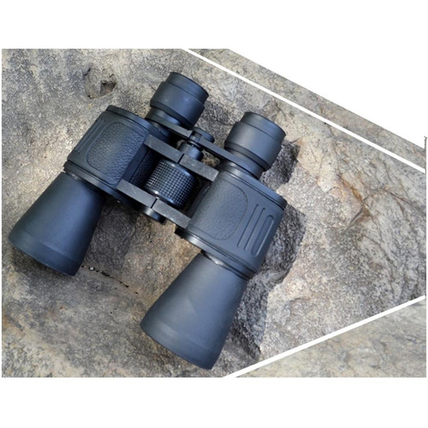 LumiParty 10X50 Powerful Binoculars Cameras Wide Angle Zoom Porro Prism Telescope For Outdoor Sightseeing Hunting Free Shipping