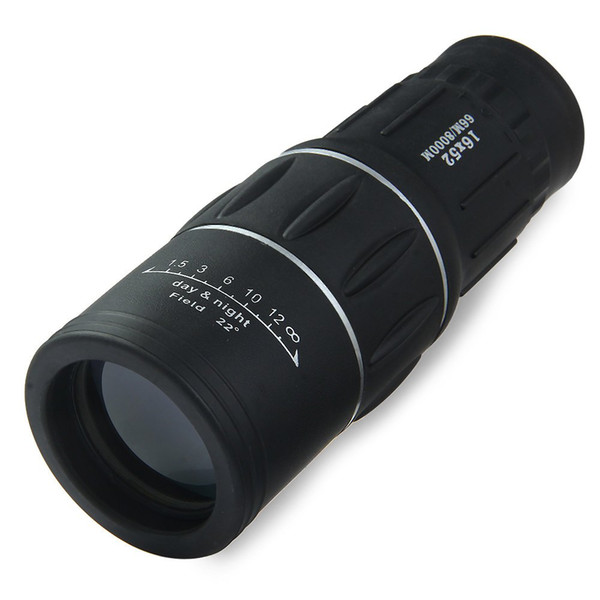 Portable Monocular Binoculars 16 x 52 Dual Focus Zoom Optic Lens 16X Monocular Telescope Tourism Scope