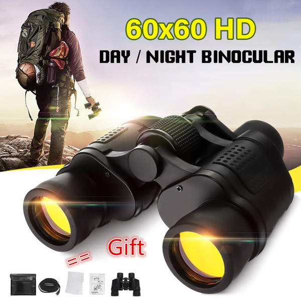 SGODDE 60x60 3000M Night Vision High Definition Hunting Binoculars Telescope HD Waterproof For Outdoor Hunting