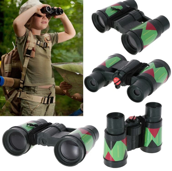 Kids Telescope Children 10x30 Binocular Camouflage Outdoor Hunting Portable Rope