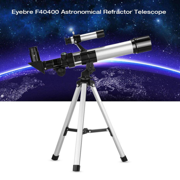 F40400 Monocular 60mm Astronomical Refractor Telescope With Eyepiece Star Finder