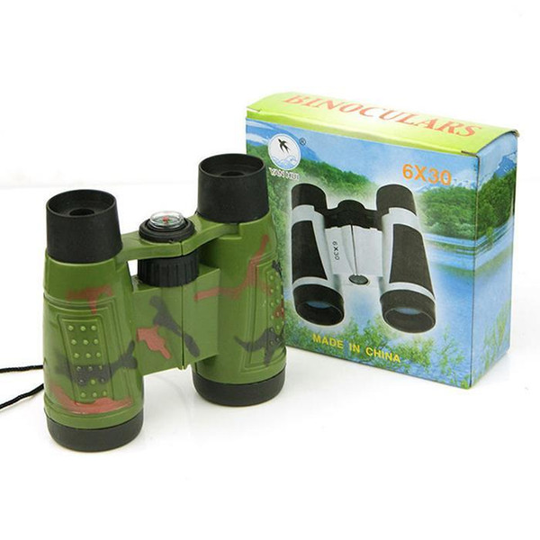 Telescopes Binoculars Compass Kids Toys Gifts shape Vivid Green bright Children Toy colors Camouflage Educational Casual