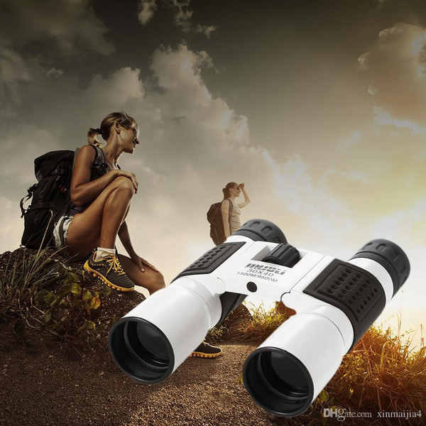 30X40 1500M / 9500M Folding Outdoor Binocular Fully-coated Roof Prism Telescope Portable Handhold Night Vision