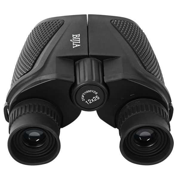 BIJIA Telescope Porro BK4 Prism Waterproof 12 x25HD Night Vision Binoculars 83m/1000m Ultra-clear Telescopes Hunting Binoculars Telescopes B