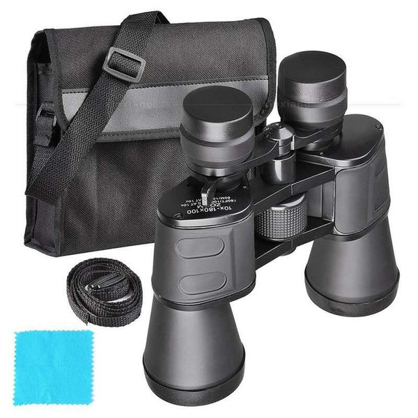 10-180x100 zoom telescope high-definition large eyepiece binocular outdoor telescope tourism cross-border e-commerce black scrub telescope u