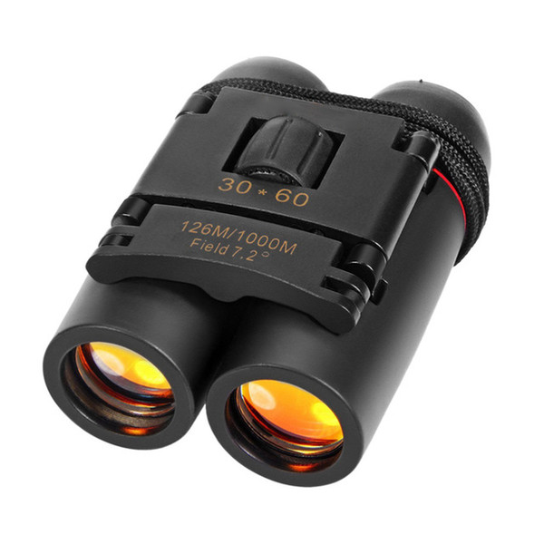 Zoom Telescope 30x60 Folding Binoculars with Low Light Night Vision for outdoor bird watching travelling hunting camping BH273