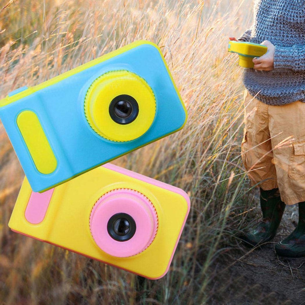 Children's Camera Mini HD Digital Camera Best Birthday Gift Toy for Boys/Girls Digital Cameras pink and blue