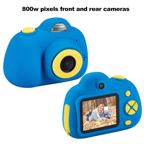 Kids Camera Toys for 5-9 Year Old Boys, Shockproof Digital Cameras for Child Boys Girls, Best Birthday Festival Gifts for Kid, Dark Blue