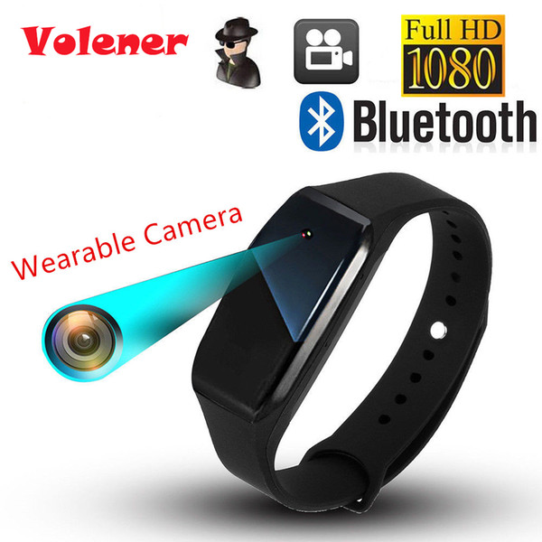 Volemer SQ88 Smart Bracelet Camera HD 1080P Mini Camera Wristband 14.2 Million Pixels Lens Camera Wearable Device Camcorder