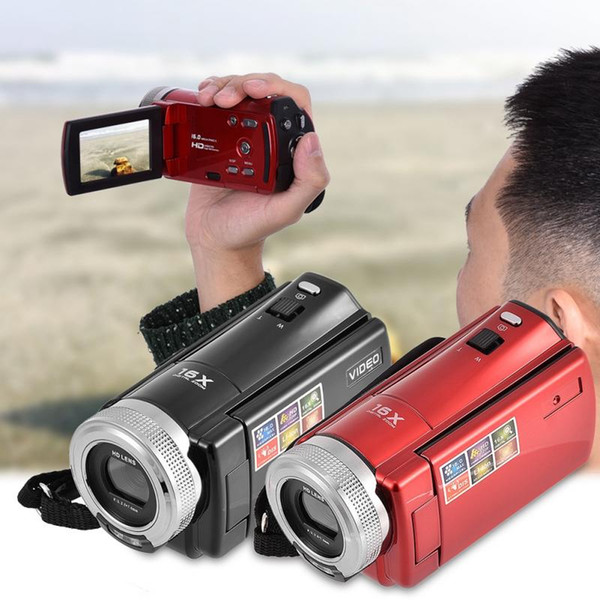 Stylish Mini Camera 16MP 2.7 inch TFT LCD Screen HD 720P Digital Camera 16X Zoom DC Camcorder Video DV US Plug