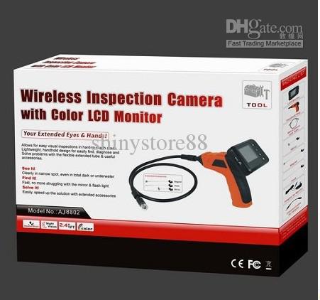 Waterproof Wireless Inspection Camera with Color LCD Monitor Reviewer - 8802AJ