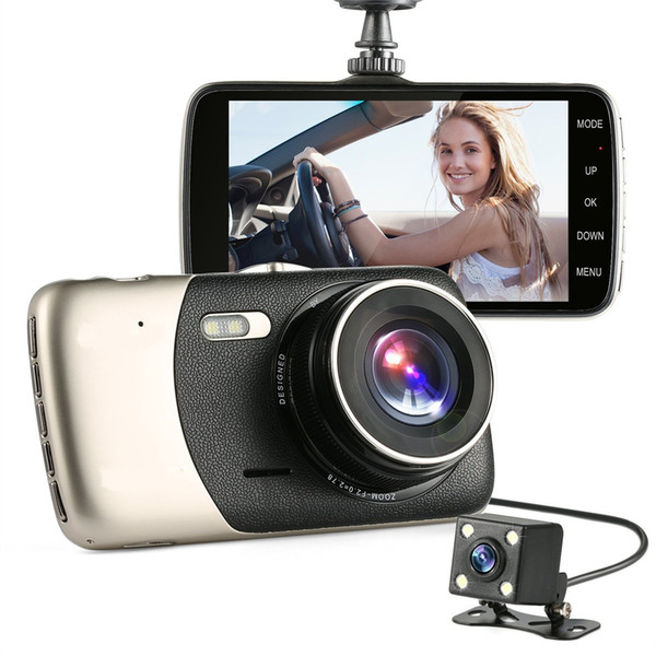 2018-New 4 Inch Viceo Recorder Car DVR Camera Full HD 1080P Vehicle Traveling Date Recorder 150 Degree lens Night Vision Tachograph