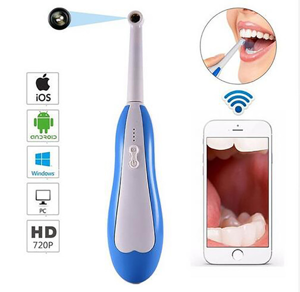 high definition oral hygiene check tool WiFi Intraoral Camera HD Mini Wireless Oral Camera For Phone & Computer