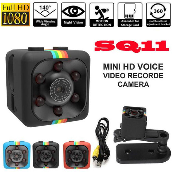 SQ11 Full HD 1080P Mini Car Hidden DV DVR Camera Spy Dash Cam IR Night Vision