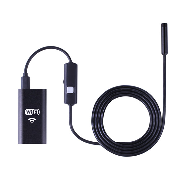 WIFI Waterproof Endoscope Inspection Camera Smart Phone Borescope for Android and IOS Smartphone. HD 720P with 1m/3m/5m/7m/10m Cable