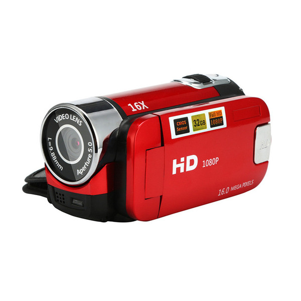 Free Shipping 1080P HD Video Camera Camcorder 16x Digital Zoom Handheld Digital Cameras 80720