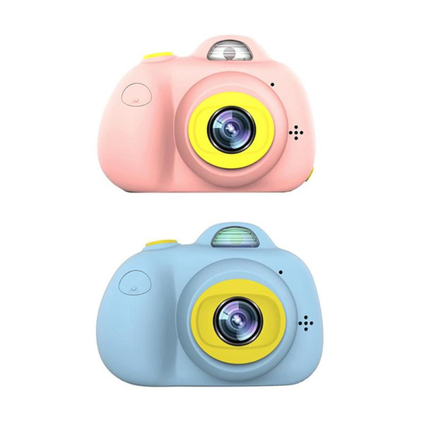 2 Inch HD Screen Chargable Digital Mini Camera Kids Cartoon Cute Camera Toys Child Birthday