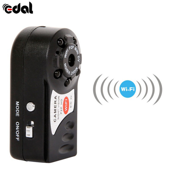 EDAL Wifi Mini Q7 Camera 480P DV DVR Wireless Cam Brand New Mini Video Camcorder Recorder Infrared Night Vision New