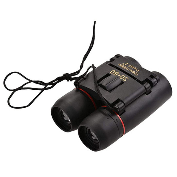 MAHA New Mini Binoculars 30x60 Folding Day Night Vision Zoom Telescope 126M-1000M + Bag