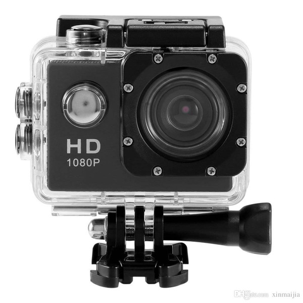 Black 2.0 inch HD SJ4000 1080P 12MP Sports Car DV Video Action Camera Waterproof 180° Rotating