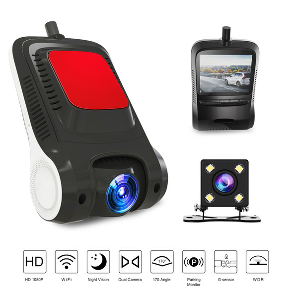 1080P Driving Video Recorder Camera Night Vision Car DVR HD dvrs Dash Cam WiFi Registrator Video Recorder Auto Camera Dashcam