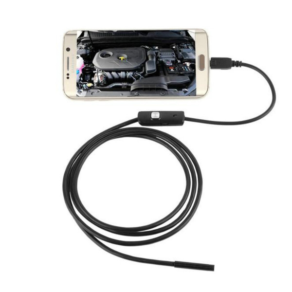 Crazy Promotion! 5.5mm Endoscope Waterproof Borescope Inspection Camera 6 LED for Andorid Phone