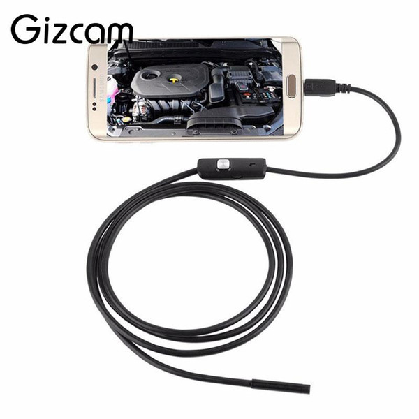 Gizcam portable 3.5m Endoscope Android OTG Line 8 LED 2.4GHz Borescope for Win7/Win8/XP/Vista