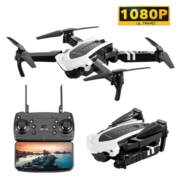 XYCQ S7 Quadcopter Drone with Camera Live Video, WiFi FPV Quadcopter with 110° Wide-Angle 1080P HD Camera Foldable Drone RTF T191016