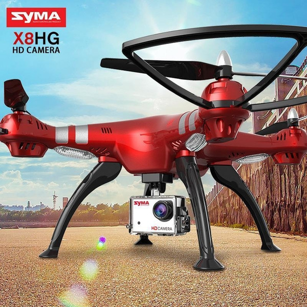 Leadingstar Syma Drone Profissial X8hg (x8g Upgrade) 2.4g 4ch 6-axis Gyroscope Rc Helicopter Quadcopter Drone With Hd Camera T190621