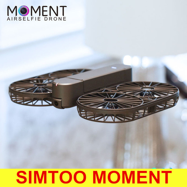 Original SIMTOO MOMENT Foldable Selfie Drone BNF WiFi FPV 12MP 4K UHD RC Quadcopter GPS GLONASS Optical Flow Camera Drone