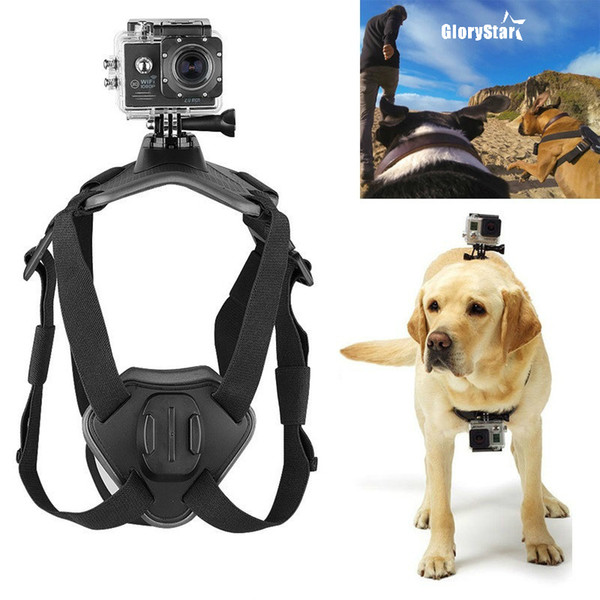 Go Pro Fetch Dog Mount Dog Harness Chest Strap Mount for Gopro Hero 5 4 session 3+ 3 SJ5000 Dog chest strap Camera Accessories