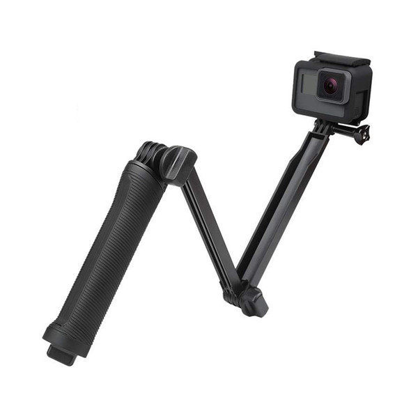 3 Way Grip Waterproof Monopod Selfie Stick Tripod Stand for GoPro Hero 7 6 5 Session SJCAM Yi 4K Go Pro Camera Accessory
