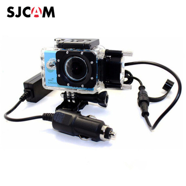 wholesale Motorcycle Waterproof Case for SJCAM SJ5000 / SJ4000 Series Charging Case sj cam SJ5000X Elite Action Camera Accessories