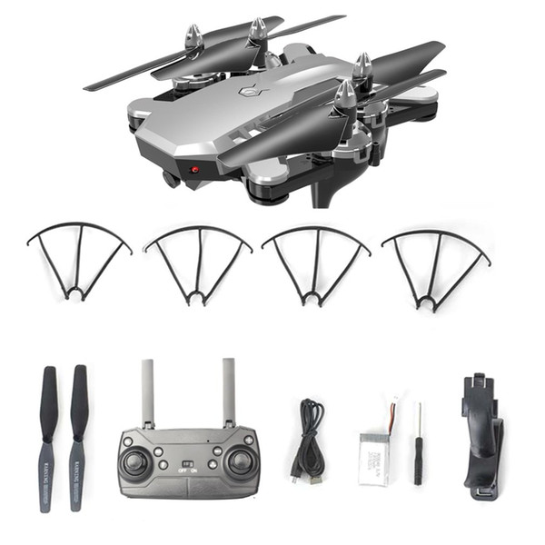 CS-7 GPS Foldable RC Drone With 2.4G 1080P WiFi Camera Aircraft Remote Control Toys Headless Mode RC Helicopter T191105