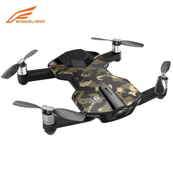 wholesale S6 Pocket Selfie Drone 4k Camera WiFi FPV With 4K UHD Camera Comprehensive Obstacle Avoidance VS DJI Spark