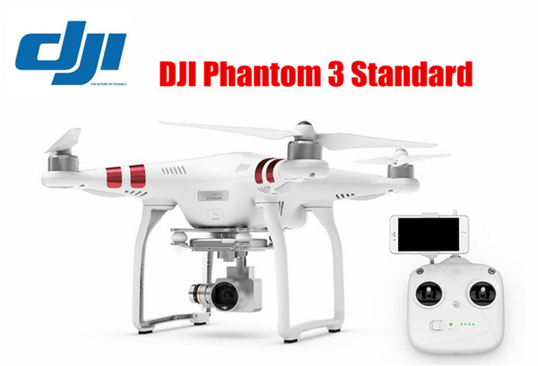 Original DJI Phantom 3 Standard RC Drones with 2.7K HD Camera Built-in GPS Live FPV Drone Quadcopter with Camera