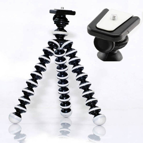 free shipping wholesale 1pcs Medium size Universal Mini Gorilla Pod Camera Tripod Stand Holder for caon nikon sony d3100 d7000