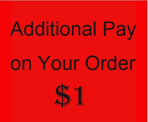 Additional Pay on Your Order: Checkout /Review Llink Order /Mixed Order