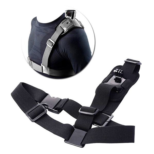 Sports Action Cam Accessories Shoulder Strap Mount Sj4000 Camera Chest Harness Belt Adapter Free Shipping