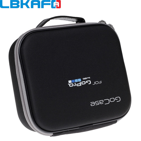 wholesale For Gopro Case Accessories Medium Size Eva Hard Bag Box for Go Pro Hero 6 5 4 3+ SJCAM SJ4000 SJ6 SJ7 SJ5000 Eken XiaoYI