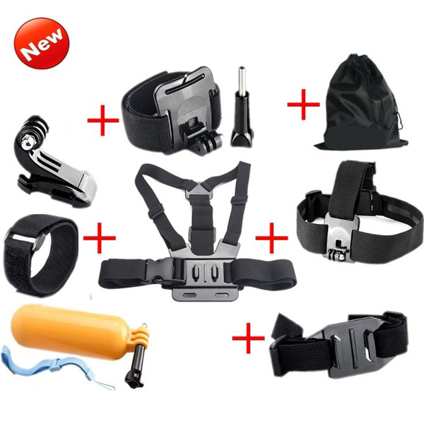 Action Cam Accessories Chest Head Strap Floating Bobber Mount for XiaoYi SJCAM SJ4000/SJ4000wifi/SJ7 Star SJ6