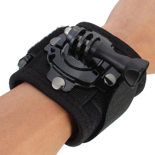 360 Degree Rotation Armlet Wrist for Band Hand Strap Mount For GoPro Hero 5 4 3+ 3 2 1 Sport Camera For Gopro Accessories