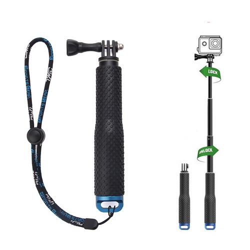 Extendable Handheld Stick Telescopic Monopod Tripod for Gopro Hero6 Black Hero 5 4 SJ4000 SJ5000 F60 EKEN H3 H8 H9