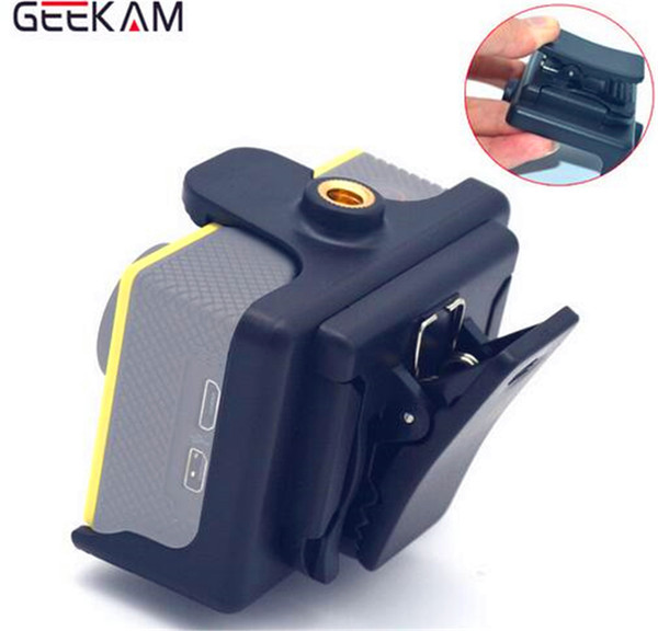 Action Camera Quick Clip Mount For SJCAM SJ4000 Wifi Sj4000 SJ6000 SJ7000 Sports Camrecorder Accessories Protective Case 2016