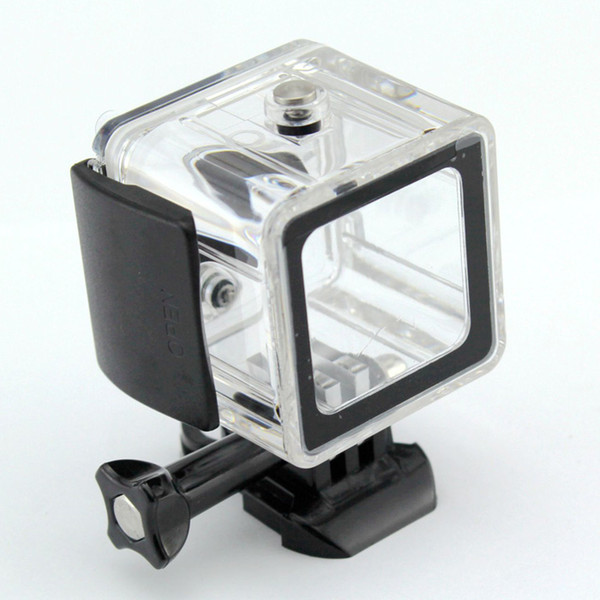 Plastic transparent diving waterproof housing case for Hero 5 4 session action camera