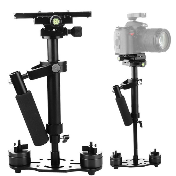 S40+ 0.4M 40CM Aluminum Alloy Handheld Steadycam Stabilizer for Steadicam for Canon Nikon AEE DSLR Video Camera